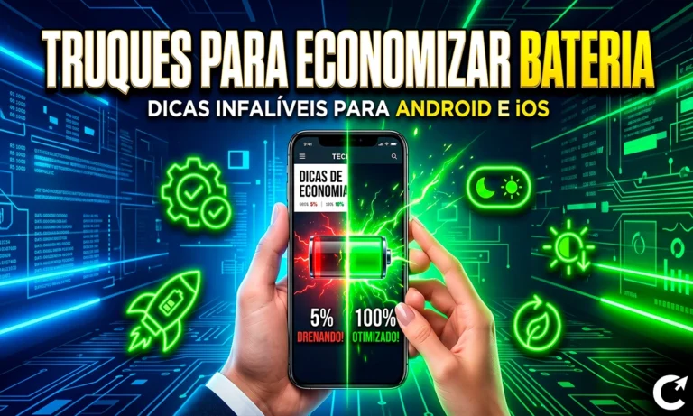 17 Truques para Economizar Bateria no Dia a Dia: Ajustes Simples Que Fazem Seu Celular Durar Muito Mais em 2026 17 Truques para Economizar Bateria no Dia a Dia