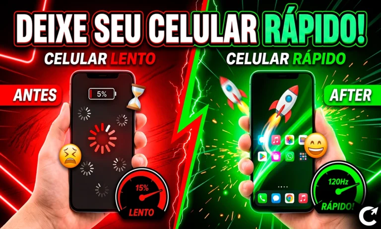 Como melhorar o desempenho do celular lento (Guia completo 2026) Como melhorar o desempenho do celular lento