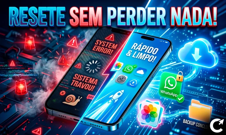 Como Resetar Celular Sem Perder Tudo em 2026: O Guia Completo Para Restaurar Seu Smartphone Com Segurança Como Resetar Celular Sem Perder Tudo em 2026
