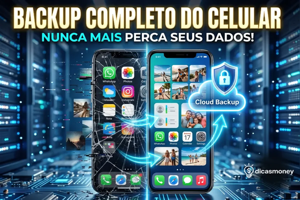 Como Fazer Backup Completo do Celular em 2026