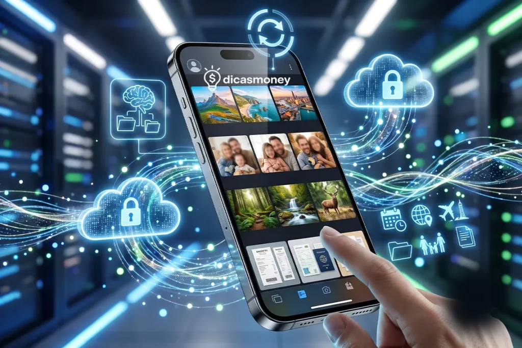 Como usar o Google Fotos do jeito certo: o guia completo para organizar, proteger e liberar espaço no celular em 2026