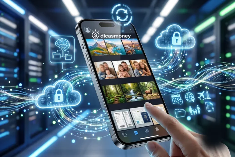 Como usar o Google Fotos do jeito certo: o guia completo para organizar, proteger e liberar espaço no celular em 2026