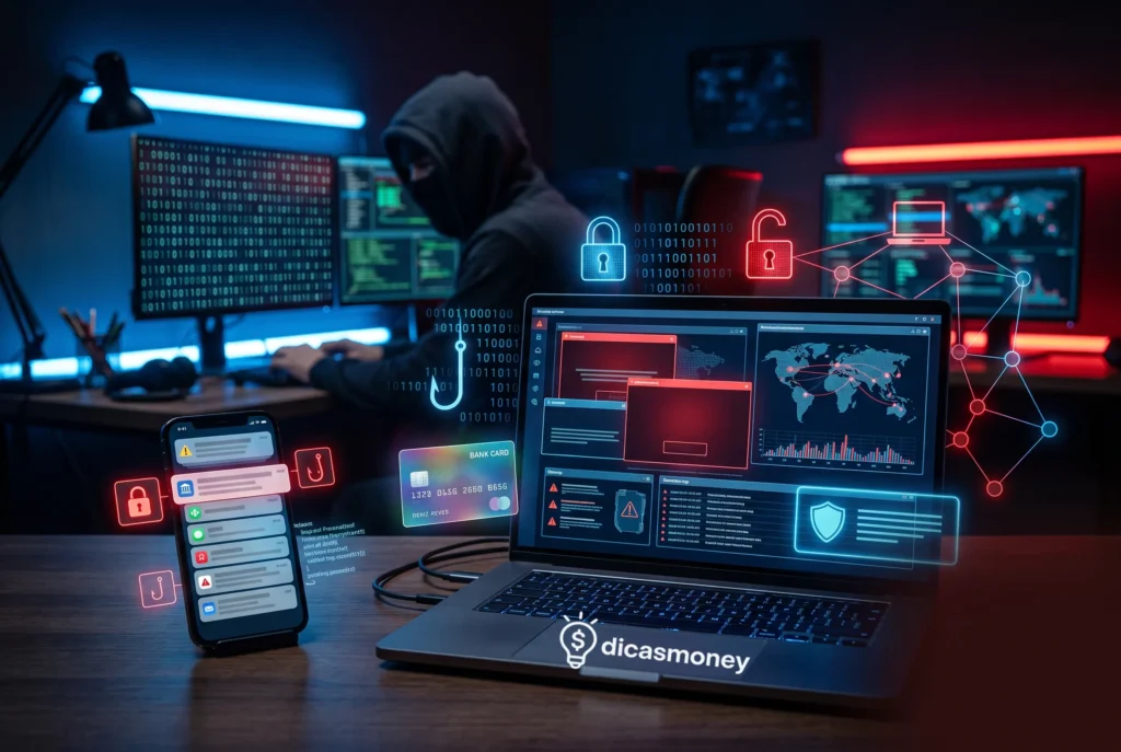 Os golpes mais comuns na internet em 2026