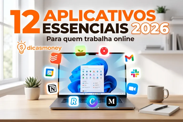 Os 12 Aplicativos Úteis para Quem Trabalha Online que Estão Mudando a Produtividade em 2026
