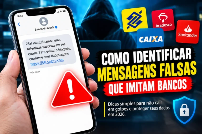 Como Identificar Mensagens Falsas que Imitam Bancos em 2026